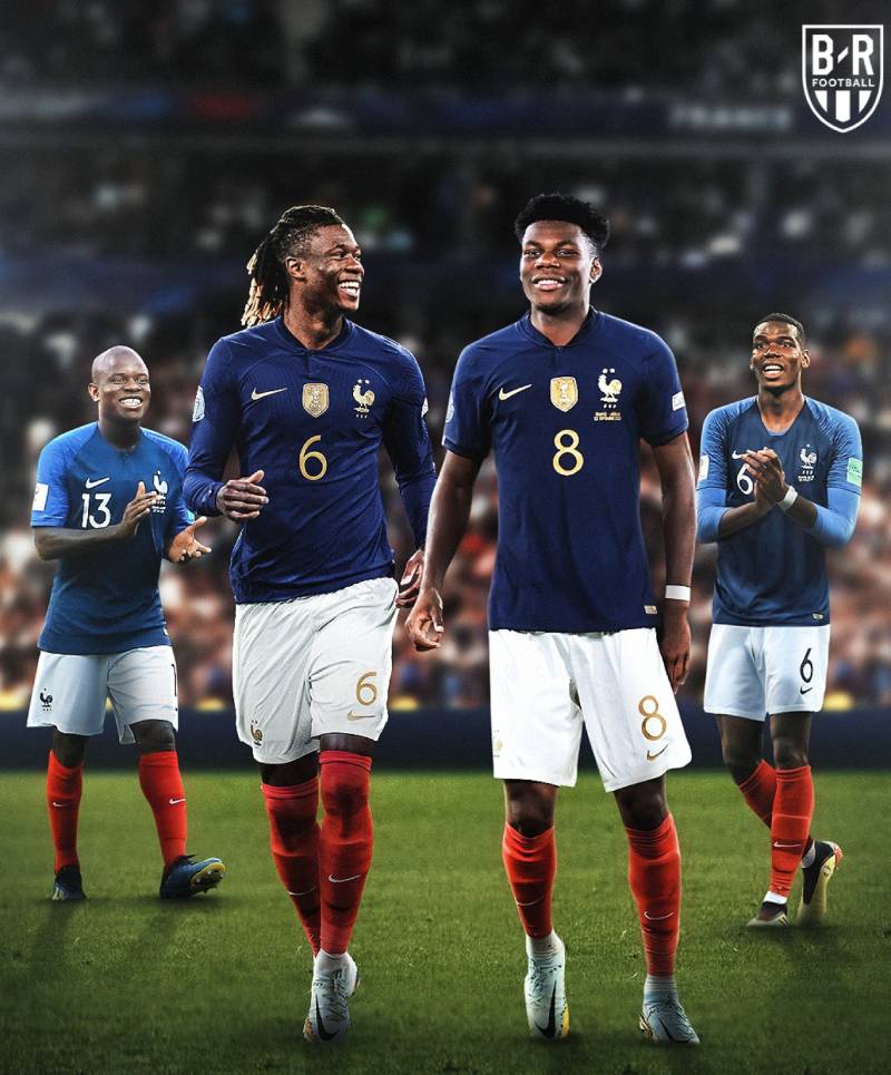 Đội hình hàng tiền vệ của tuyển Pháp