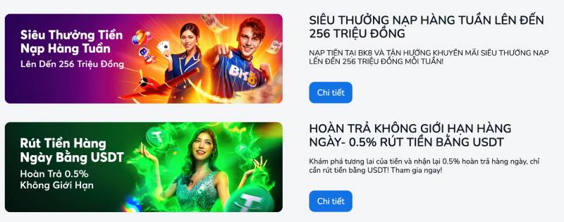 Khai thác tối đa khuyến mãi thể thao tại BK8