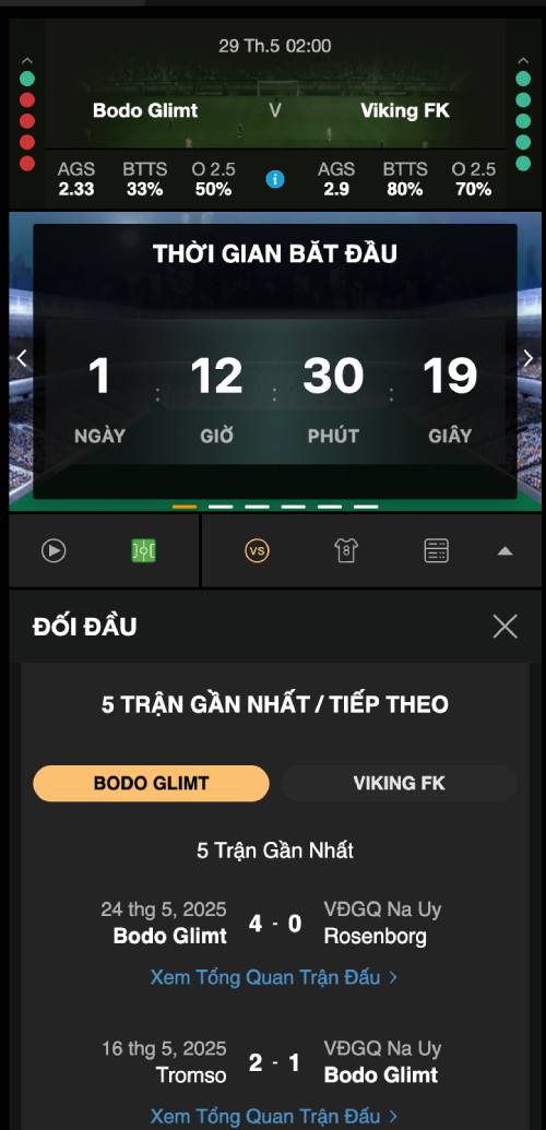 Nắm chắc thông tin trước trận
