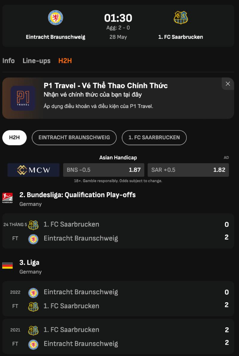 Phân tích kỹ phong độ và đối đầu